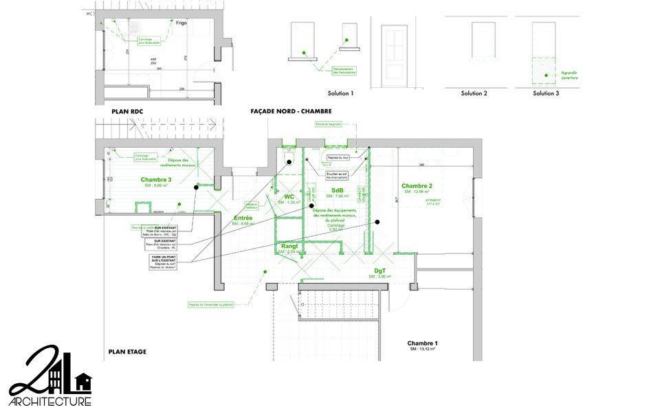 Aménagement Intérieur par 2L Architecture