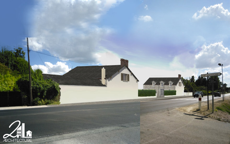 Réhabilitation d'un château par 2L Architecture