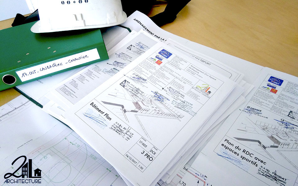 Construction et aménagement d'un complexe sportif à Tarbes par 2L Architecture