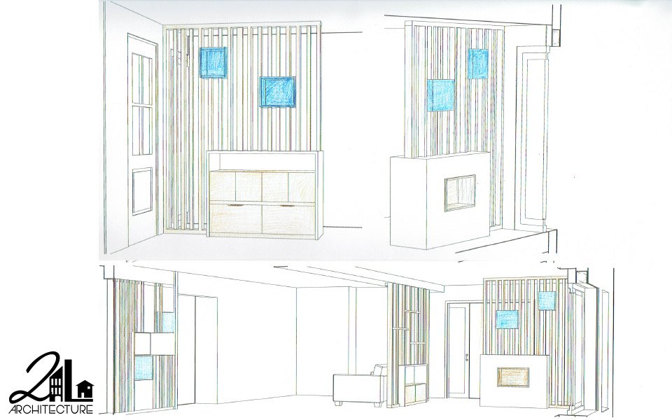 Création de meubles de salon