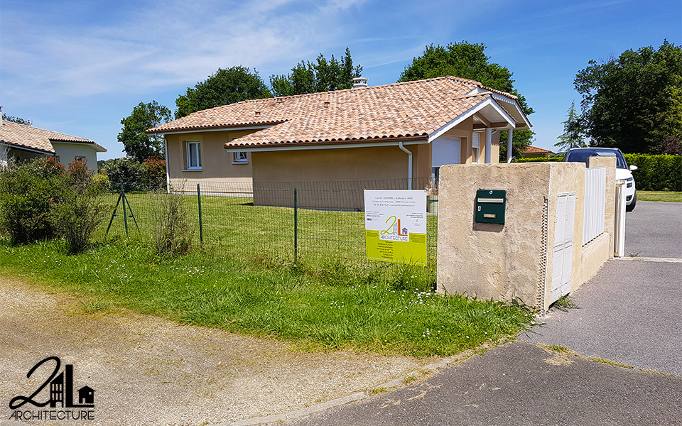 Ajout d’un étage & studio photo, dans le cadre d’une extension de maison individuelle