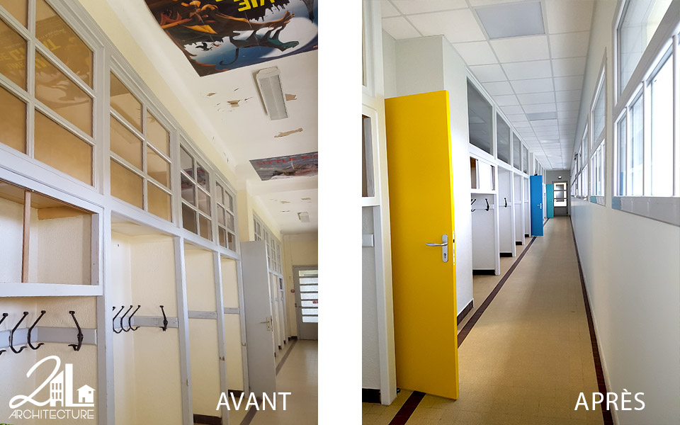 Réhabilitation d’une école