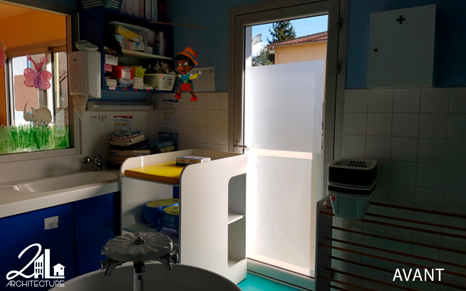 Réhabilitation de la Maison de la Petite Enfance : agrandissement, réhabilitation de crèche - halte garderie