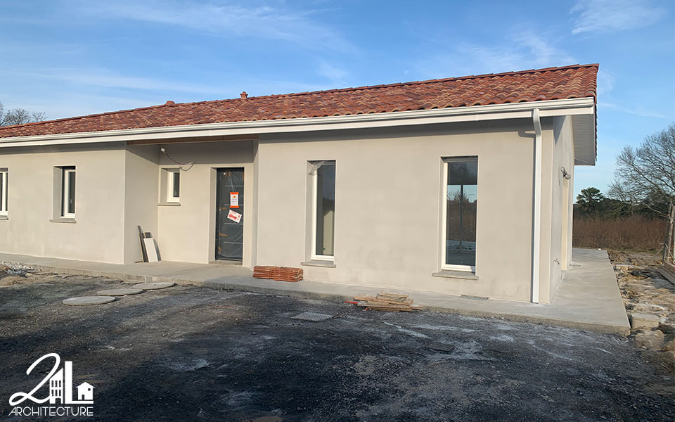 Construction d&rsquo;une maison individuelle