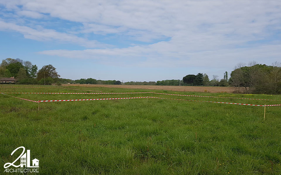 Construction d'une maison individuelle dans les Landes