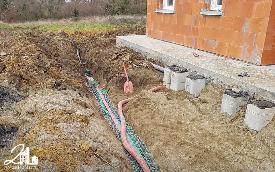 Construction d'une maison individuelle dans les Landes