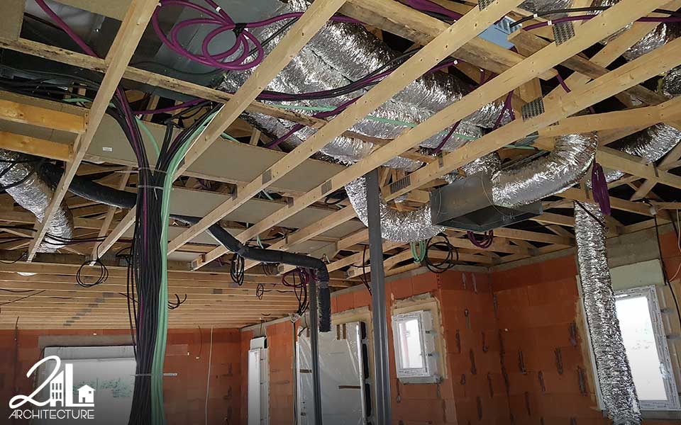 Construction d'une maison individuelle dans les Landes