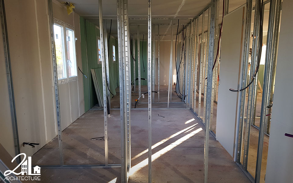 Construction d'une maison individuelle dans les Landes