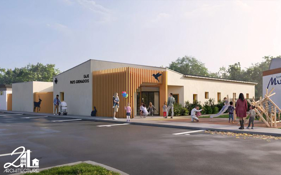 Construction d&rsquo;une crèche